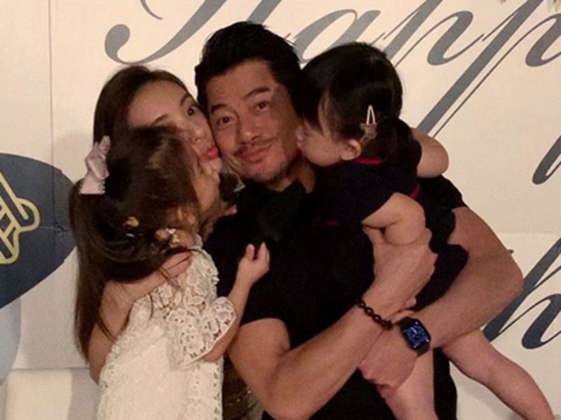 Aaron Kwok gets to spend birthday with family