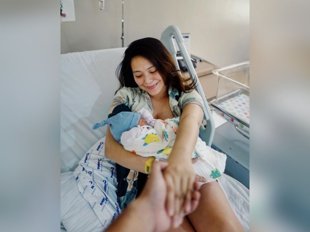 Joyce Pring, Juancho Trivino welcome first child