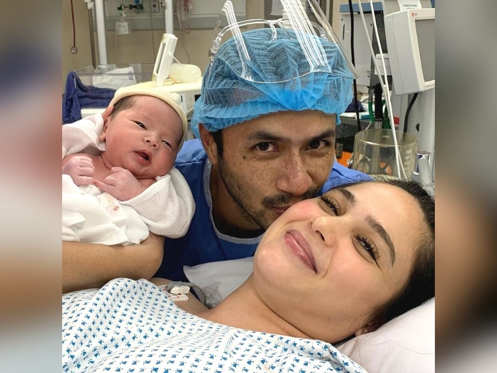 Kristine Hermosa gives birth to a baby boy