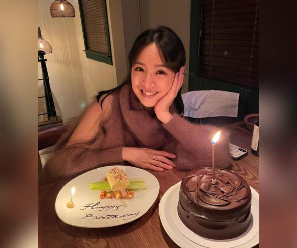 Ariel Lin shares first post-baby photo on 39th birthday