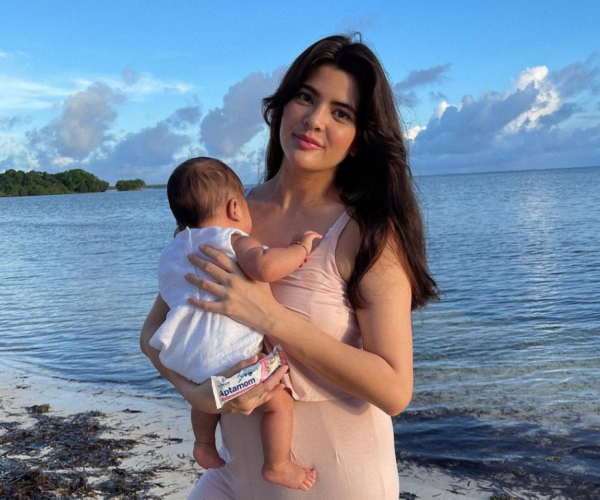 Katarina Rodriguez announces the birth of her first child