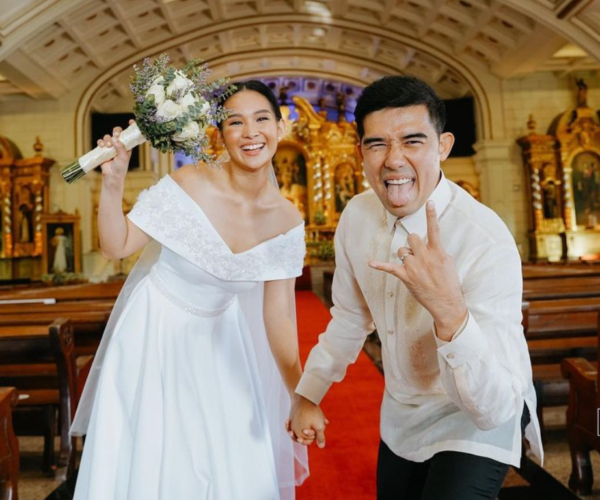 Champ Lui Pio and partner tied the knot