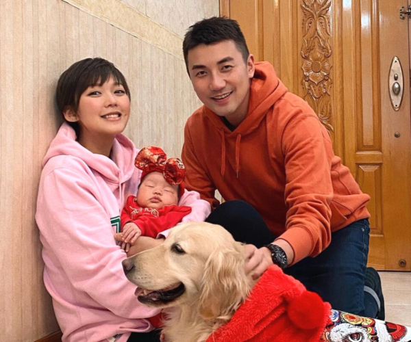 Tony Hung celebrates first CNY with baby girl