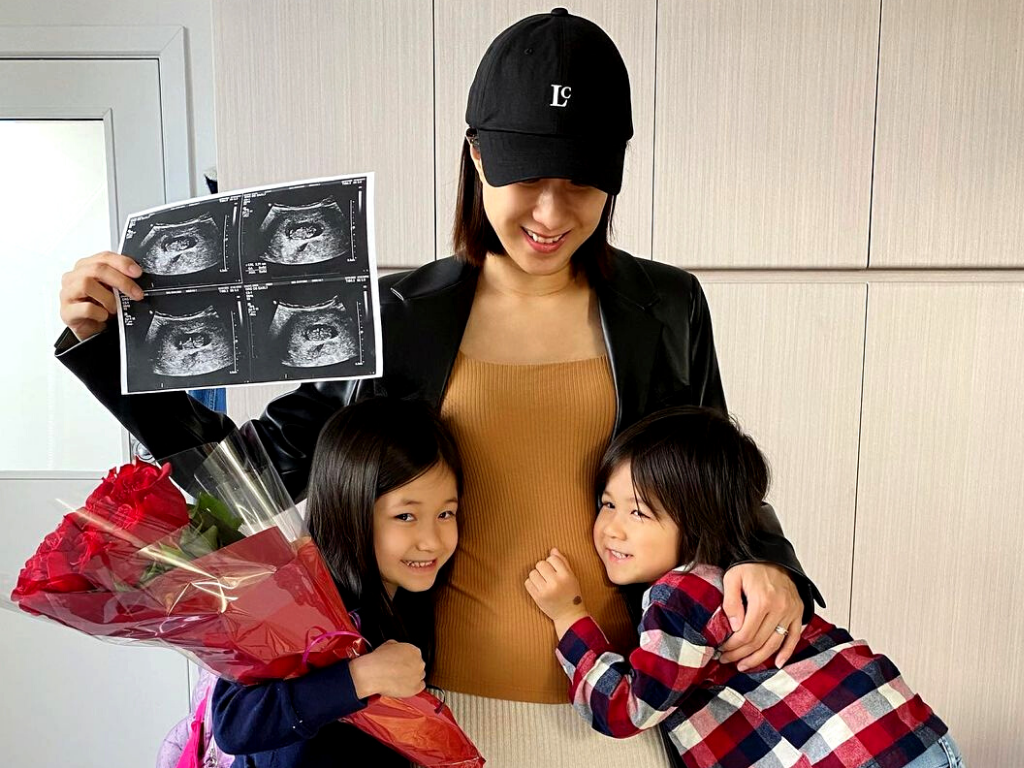 Linda Chung announces third pregnancy
