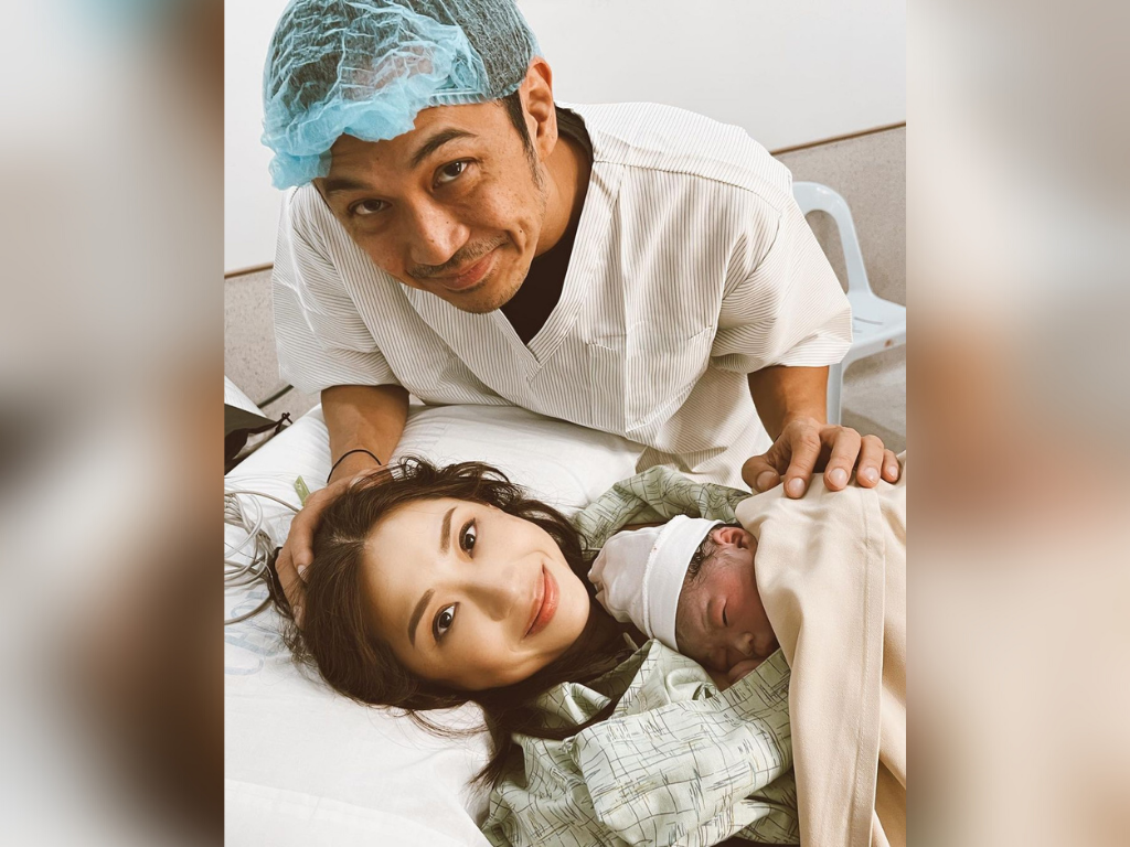 Kryz Uy and Slater Young welcome baby number two