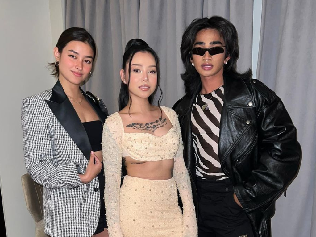 Liza Soberano hangs out with Bella Poarch and Bretman Rock