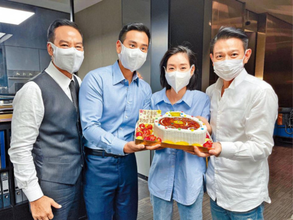Cya Liu gets surprise celebration from Andy Lau and team