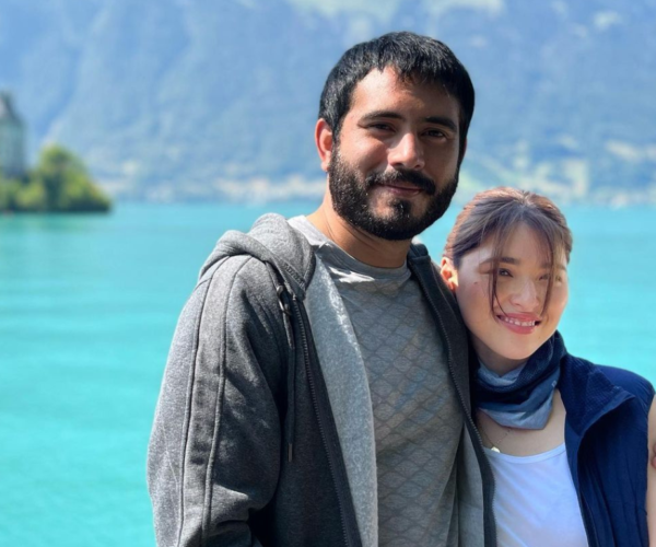 Kylie Padilla and Gerald Anderson crash land in Switzerland