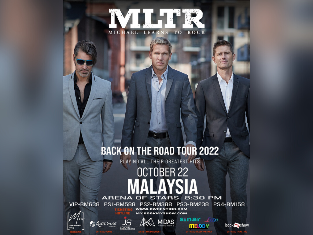 Michael Learns to Rock coming to Malaysia in October