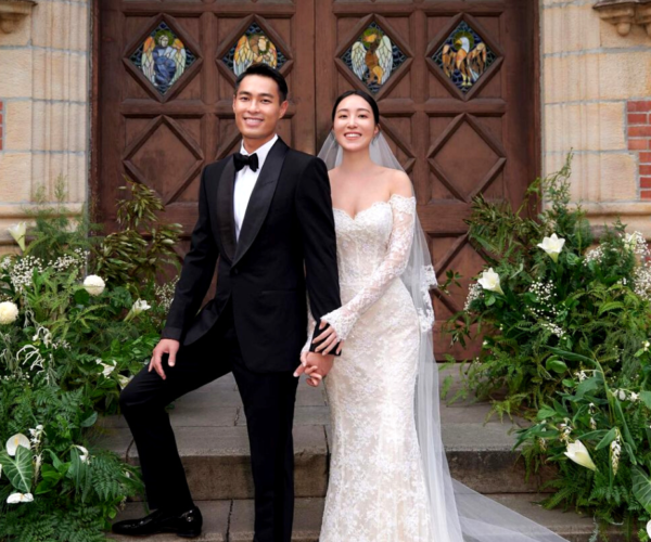 Tony Yang finally holds wedding reception