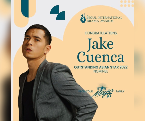 Jake Cuenca nominated in Seoul Int’l Drama Awards