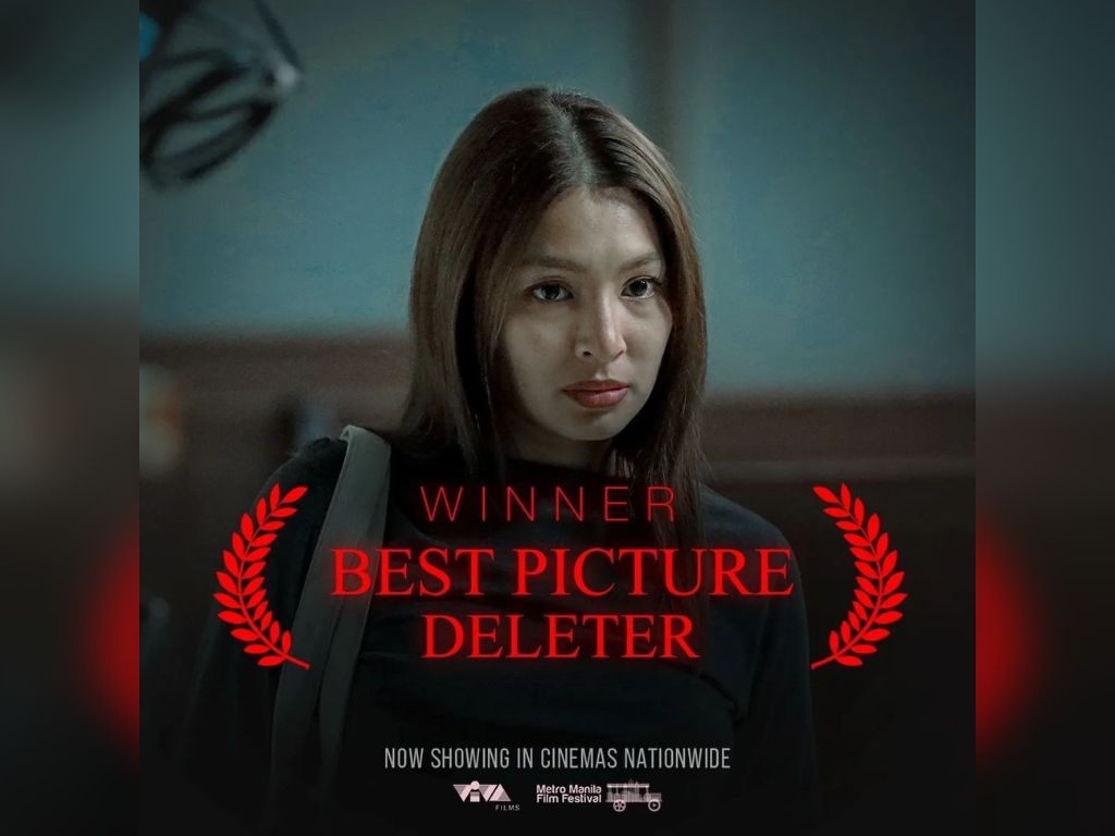 “Deleter” big winner at Metro Manila Film Festival