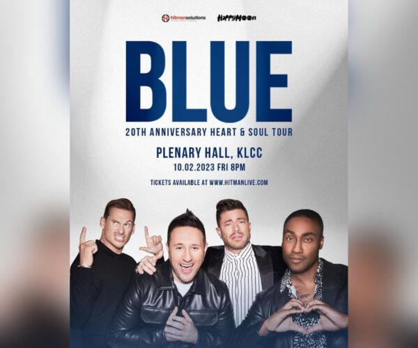Blue to celebrate 20th anniversary with a concert in KL