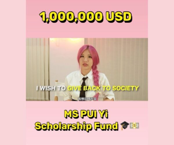 Ms Puiyi offers US$ 1.0 million worth of scholarships