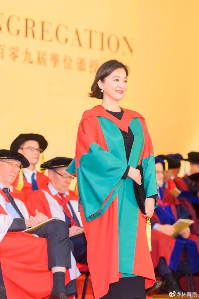 Brigitte Lin receives honorary doctorate from HKU, brigitte lin, celeb asia, theHive.Asia
