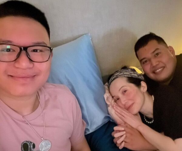 Bimby says mum Kris Aquino is in stable condition