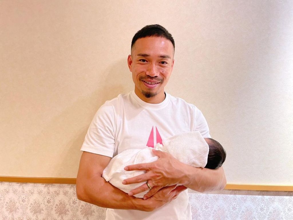 Yuto Nagatomo and Airi Taira welcome another son