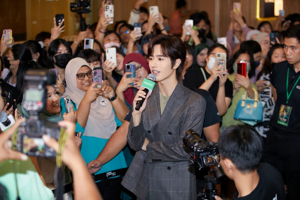 Luo Zheng met with hundreds of fans at first Malaysian fan meeting, celeb asia, luo zheng, theHive.Asia