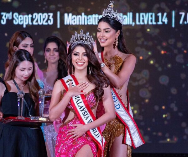Seremban beauty Vanishaantini wins Mrs Malaysia World 2023