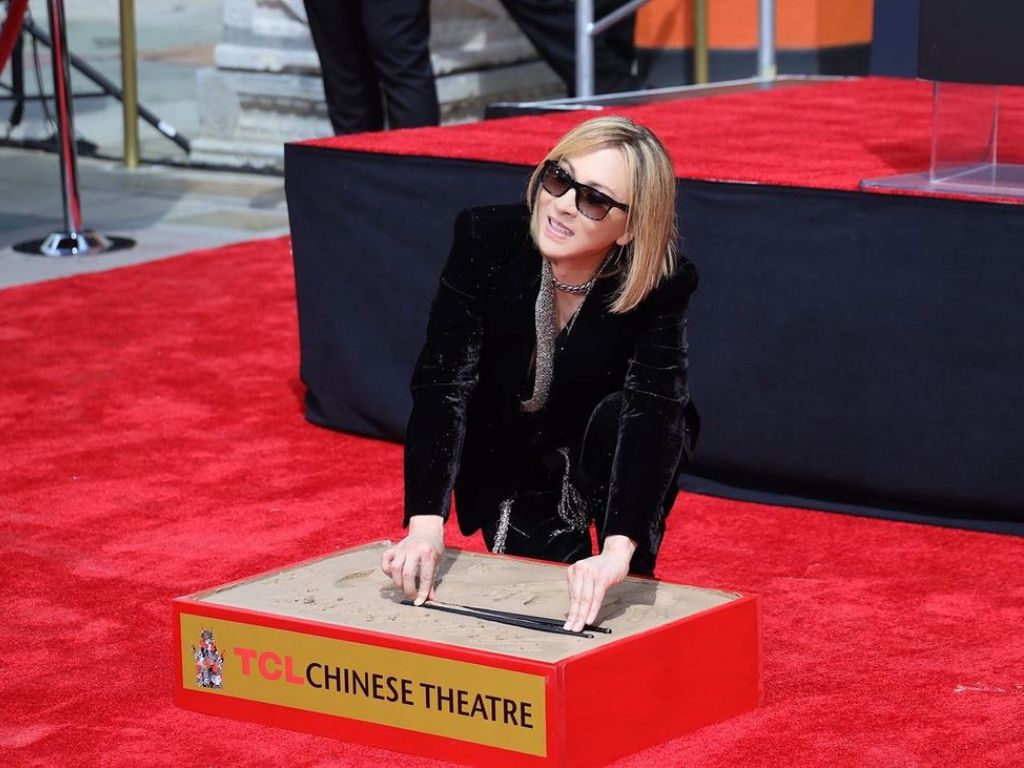 X Japan’s Yoshiki prints immortalised in Hollywood