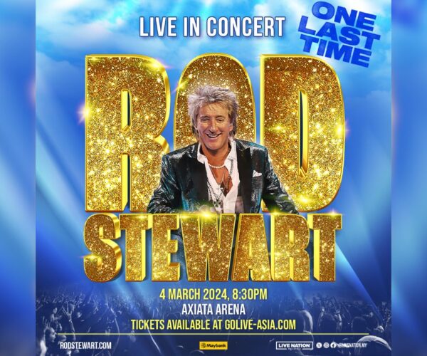 Sir Rod Stewart to perform in Malaysia in March 2024
