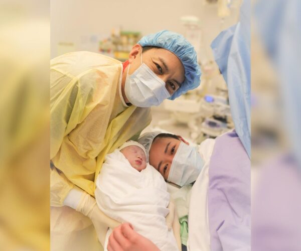 Benjamin Yuen and Bowie Cheung welcome first child