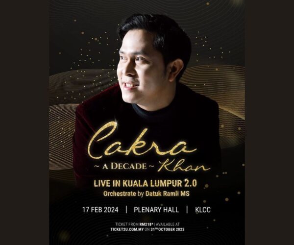 Cakra Khan happy to hold a concert in KL again next year