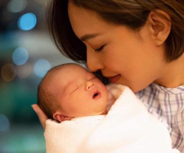 Queenie Chu welcomes first child