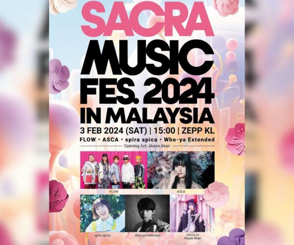 Sacra Music Festival to be held in Malaysia in February 2024