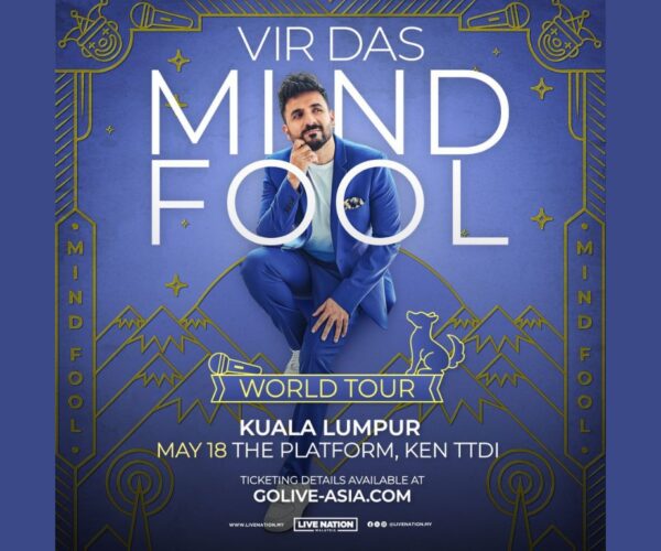 Vir Das is coming to Malaysia this May