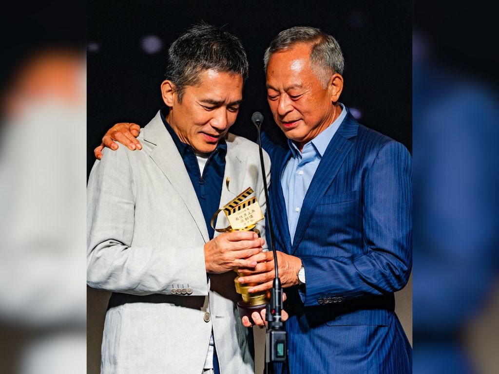 Tony Leung happy to accept accolade from Johnnie To