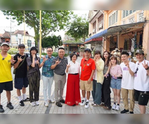 Jacky Wu and his “Mr. Player” team filmed in Penang for four days