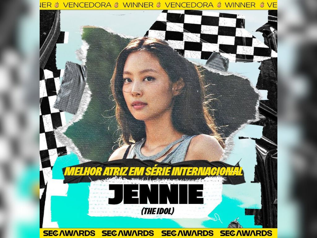 BLACKPINK’s Jennie wins acting award in Brazil