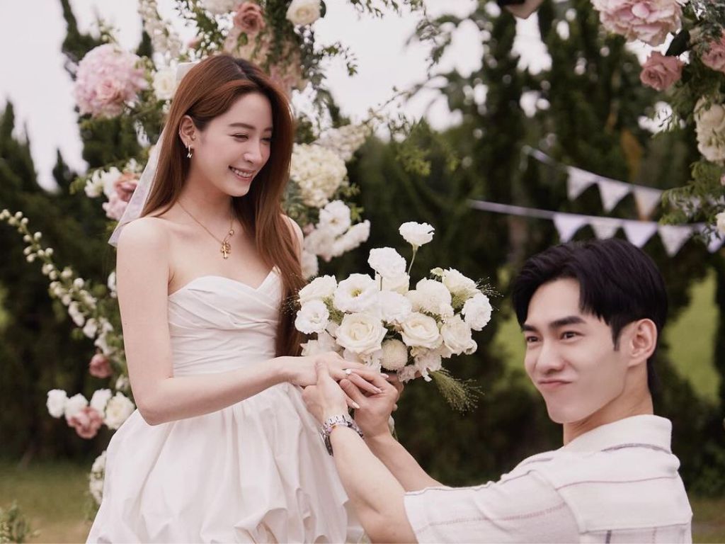 Bryan Chang and Ouyang Nini are engaged