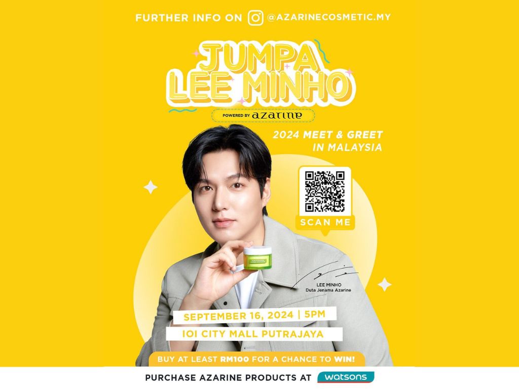 Lee Min-ho to hold a meet-and-greet in Malaysia