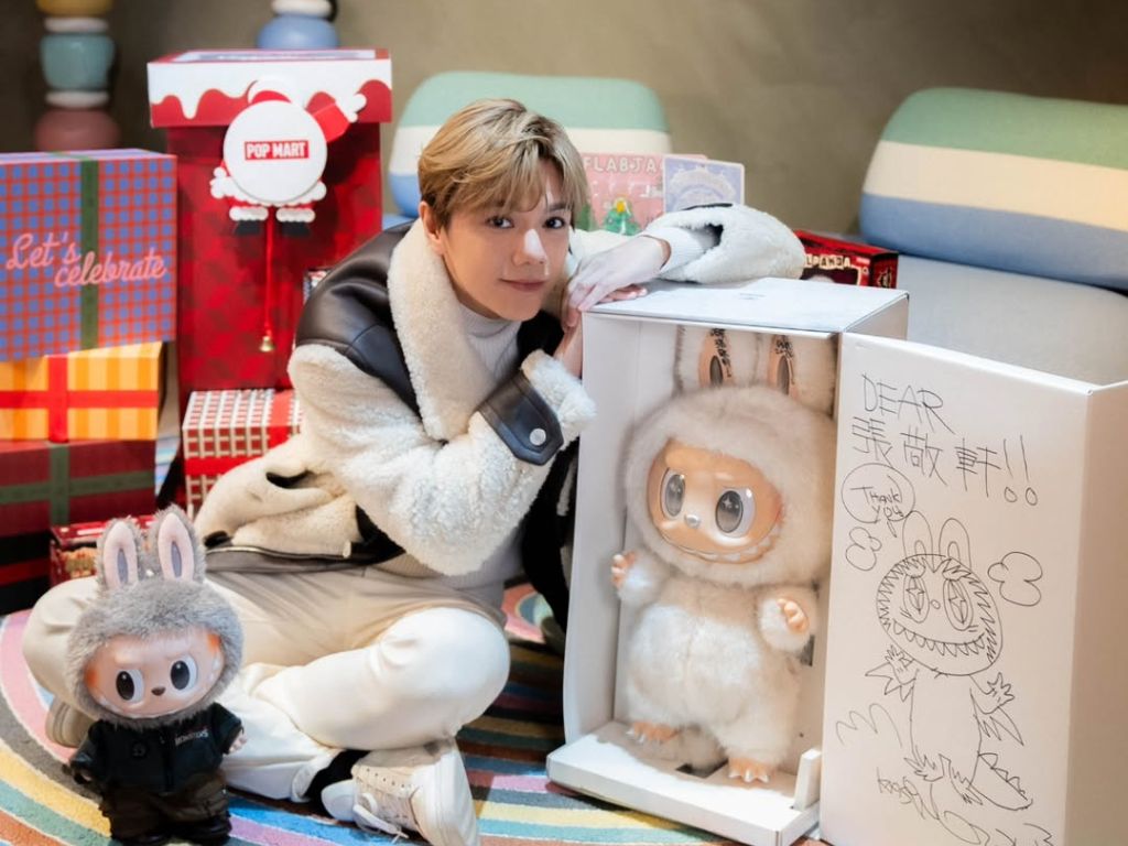 Hins Cheung had a very merry Labubu Christmas