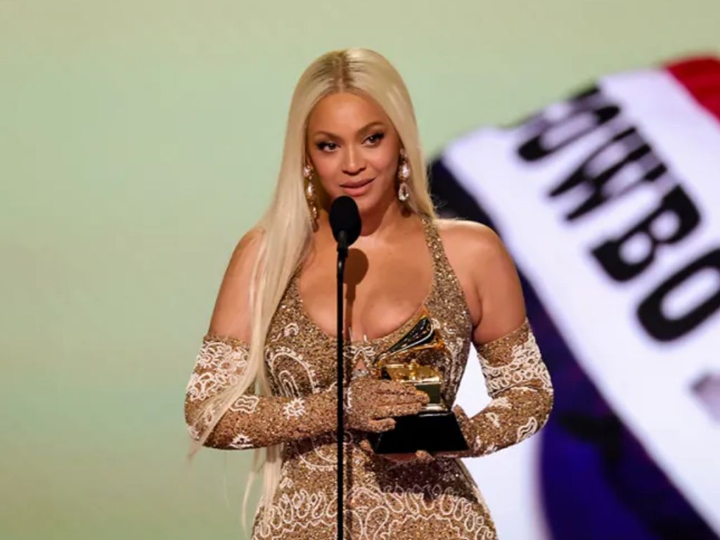 Queen Bey claims first-ever Album of the Year while announcing 2025 tour