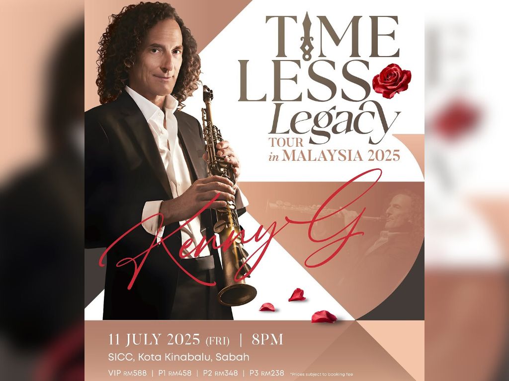 Smooth jazz icon Kenny G set for landmark Sabah concert