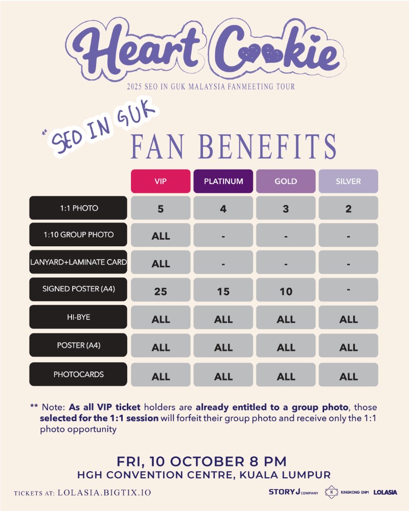 Seo In-guk brings “Heart Cookie” Asia Fan Meeting Tour to Kuala Lumpur this October | theHive.Asia Seo In-guk brings “Heart Cookie” Asia Fan Meeting Tour to Kuala Lumpur this October, news, celeb, fanmeeting, k-drama, seo in guk, theHive.Asia