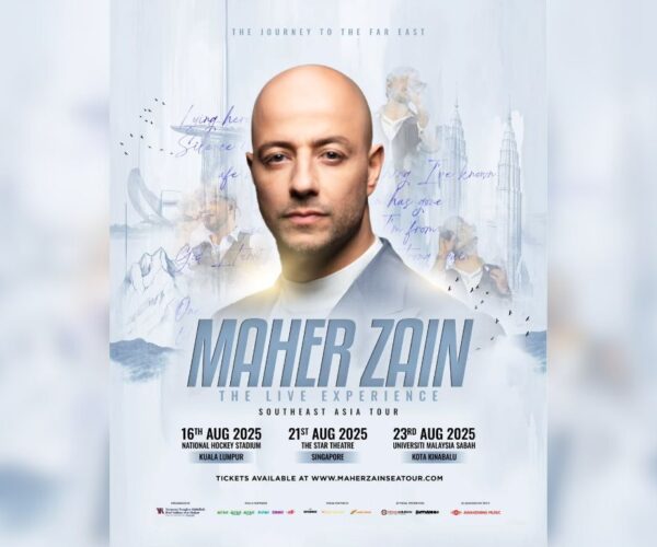 Maher Zain to entertain fans in Malaysia and Singapore in August