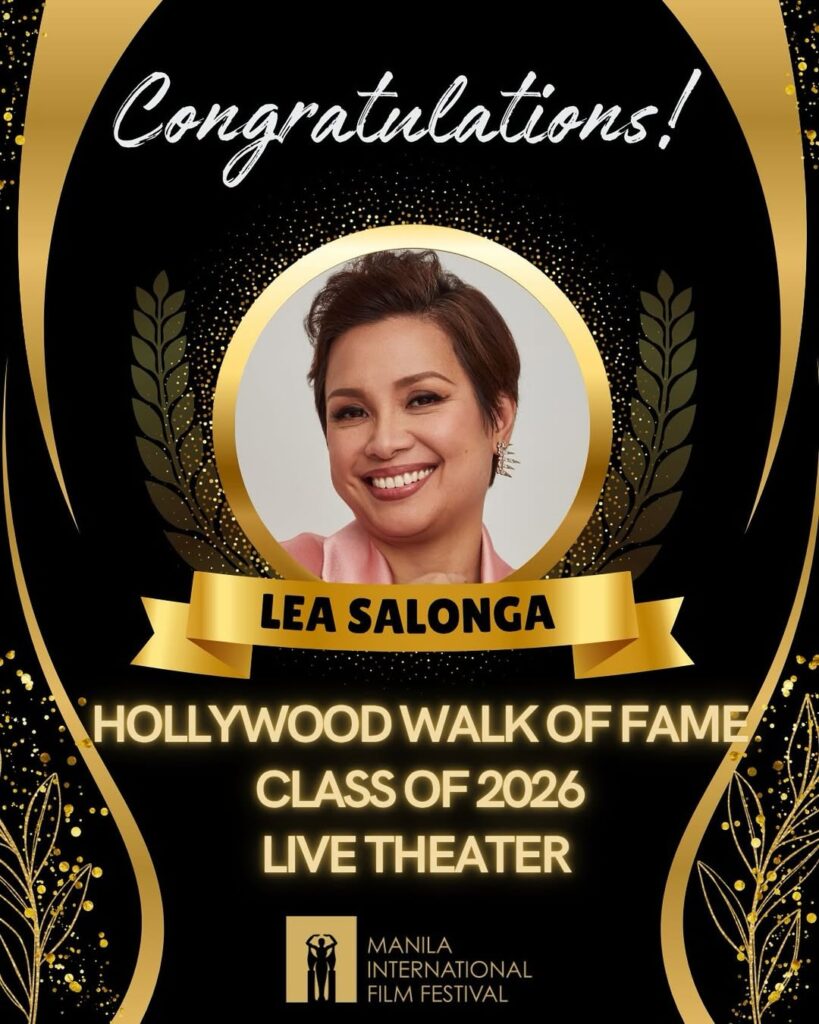 Lea Salonga selected for Hollywood Walk of Fame Class of ‘26, news, celeb, Hollywood Walk of Fame, lea salonga, theHive.Asia