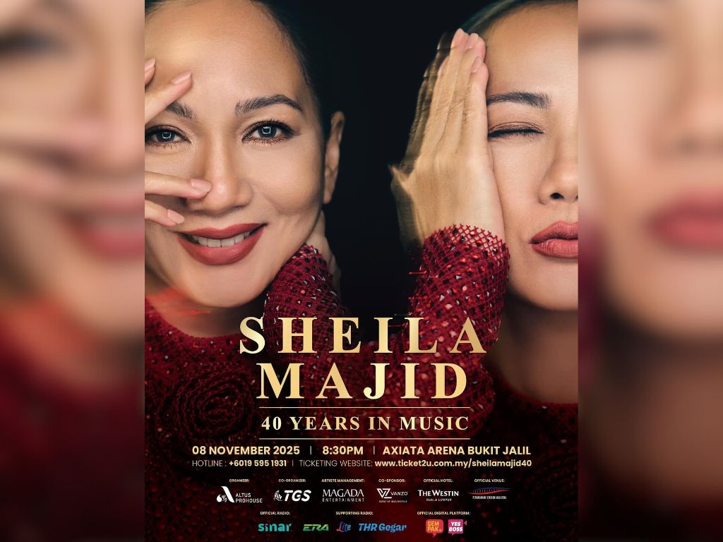 Sheila Majid to celebrate 40 years in showbiz with a Kuala Lumpur mega concert