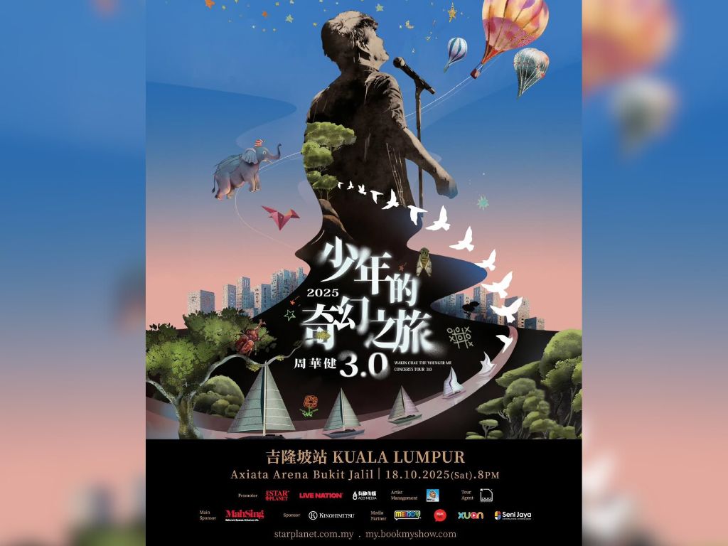 Mandopop legend Wakin Chau returns to Kuala Lumpur this October