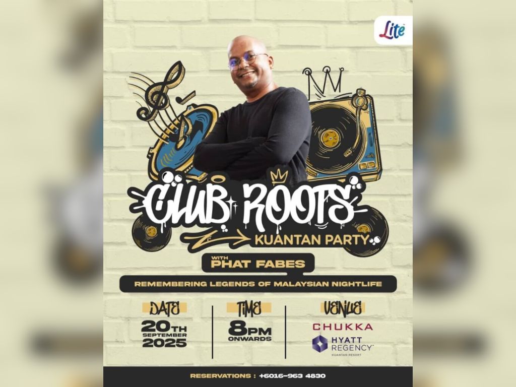 Club Roots brings together Malaysia’s iconic 80s & 90s DJs for epic Kuantan celebration