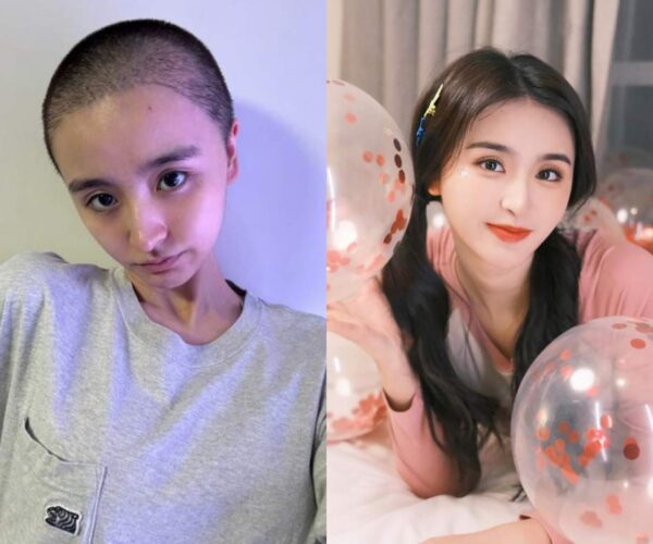 Aria Jin shaves head and announces vegetarianism