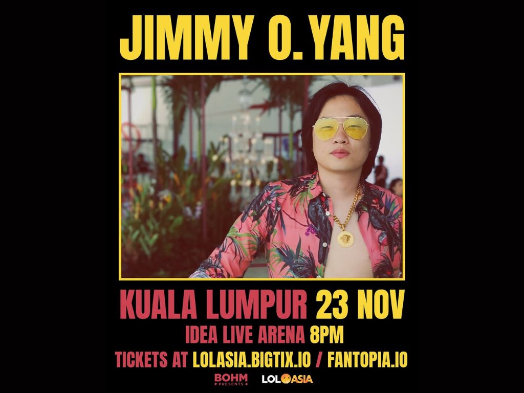 Jimmy O. Yang is coming to Malaysia in November