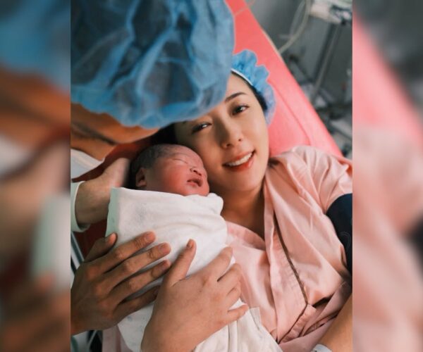 Tsai Yi-chen announces the birth of her “Double Ten” baby