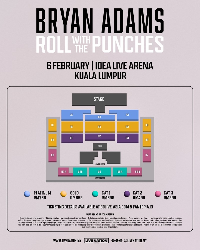 Rock legend Bryan Adams brings “Roll With the Punches” live to Kuala Lumpur | theHive.Asia Rock legend Bryan Adams brings “Roll With the Punches” live to Kuala Lumpur, bryan adams, celeb, concert, music, news, theHive.Asia, SnapInsta.to 562159658 18083521294940630 3756693049396890071 n