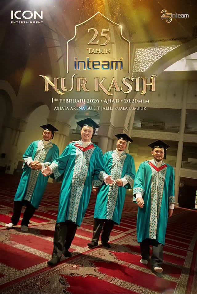 Inteam to return with bigger concert in February 2026 | theHive.Asia Inteam to return with bigger concert in February 2026, celeb, concert, inteam, islamic, music, nasheed, nasyid, news, theHive.Asia, photo 1