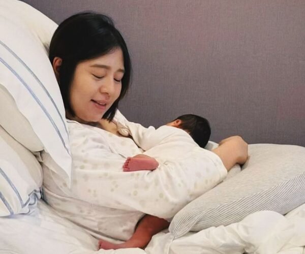 Esther Liu and Simon Lian welcome their first child